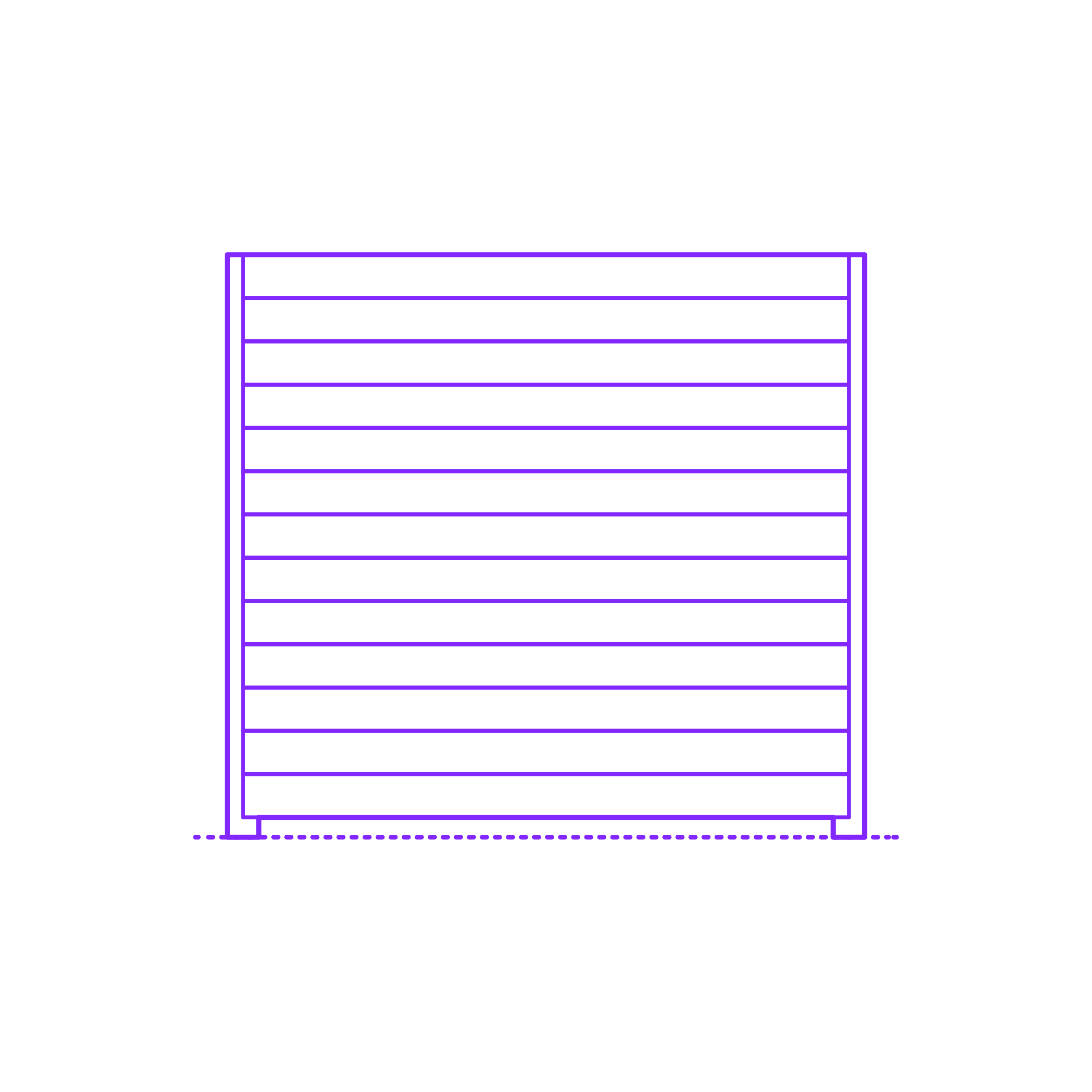 Buildings Fences Privacy Fence Solid Horizontal Sticker Outline Svg File Free Vectors